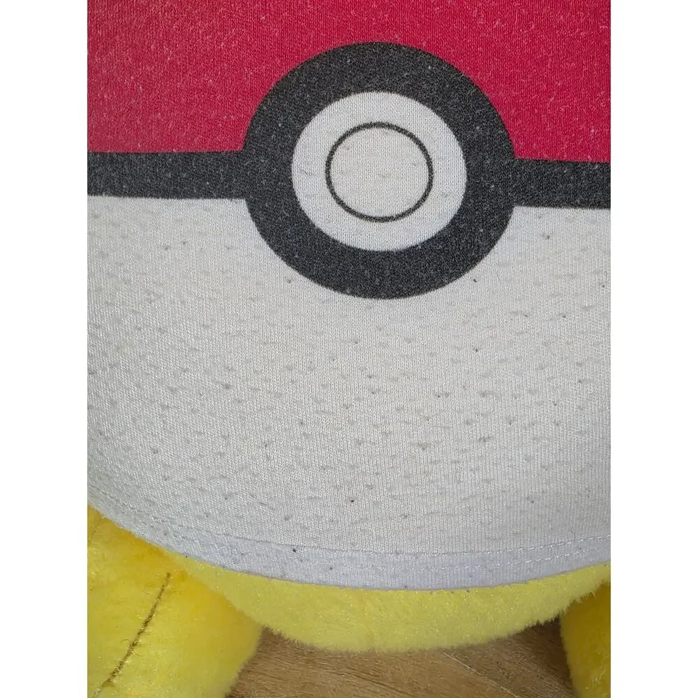 Build A Bear Pikachu Pokemon Hoodie Plush Stuffed Animal
